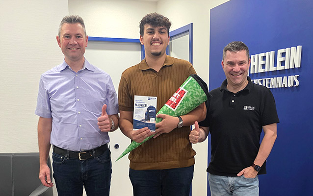Neuer Auszubildender